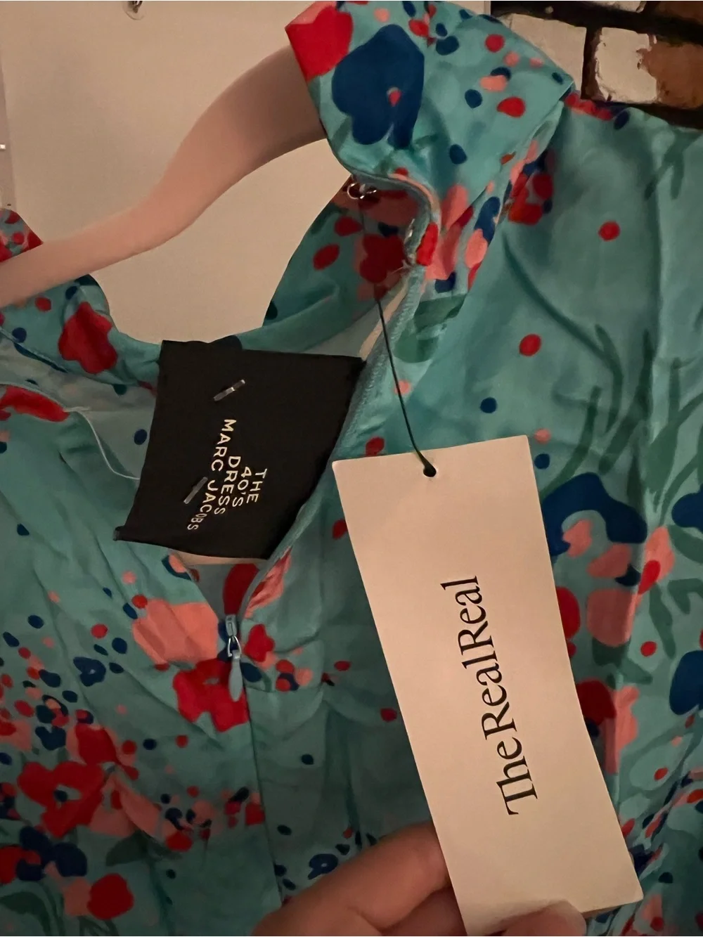 The 40’s Marc Jacobs Aqua Floral Dress